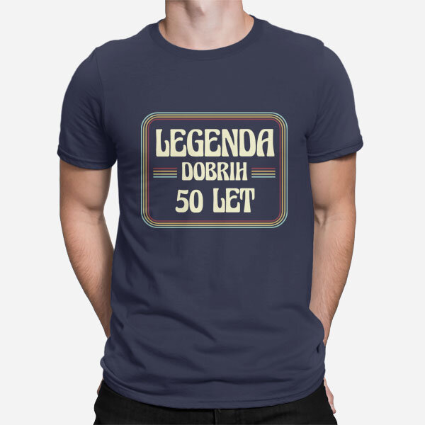 Moška majica Legenda dobrih 50 let