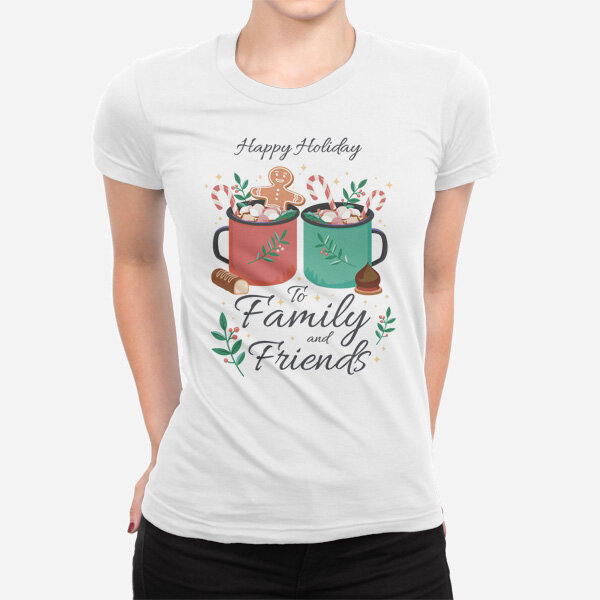 Ženska kratka majica Happy holiday