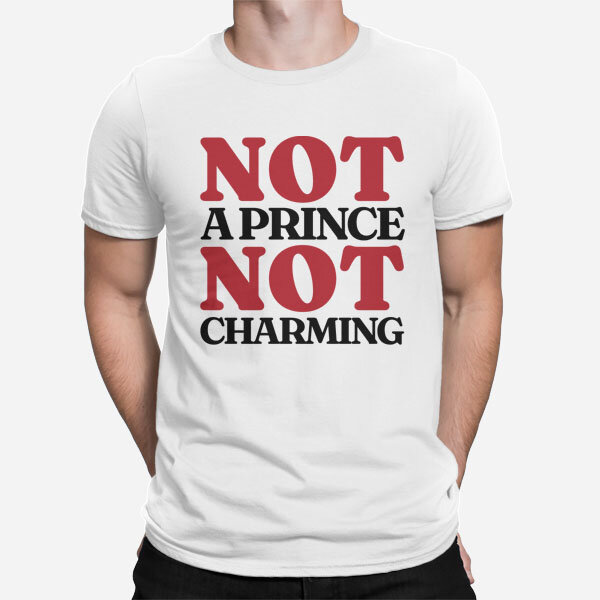 Moška majica NOT a prince NOT charming