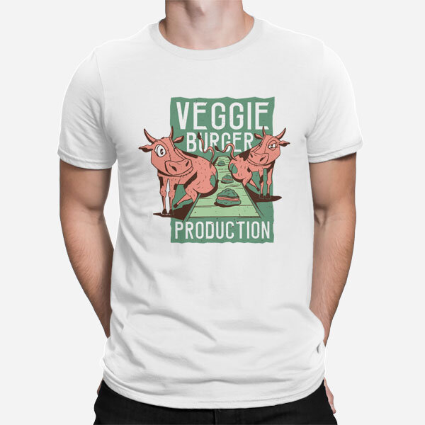 Moška majica Veggie burger