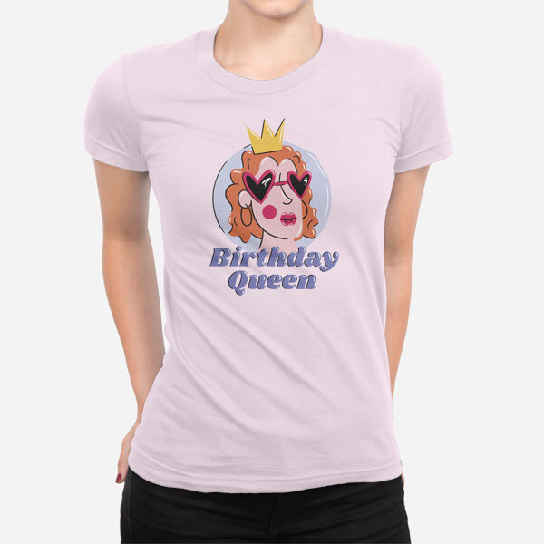 Ženska kratka majica Birthday queen