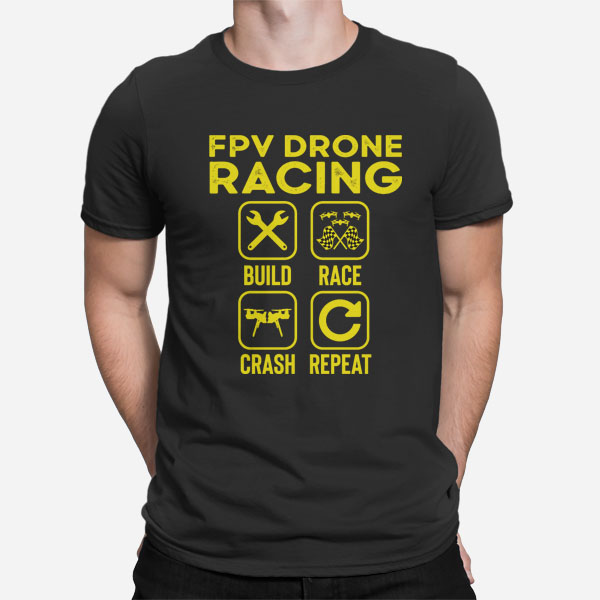 Moška kratka majica Drone racing
