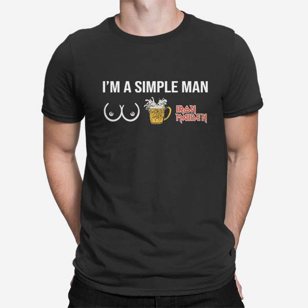 Moška majica Simple man