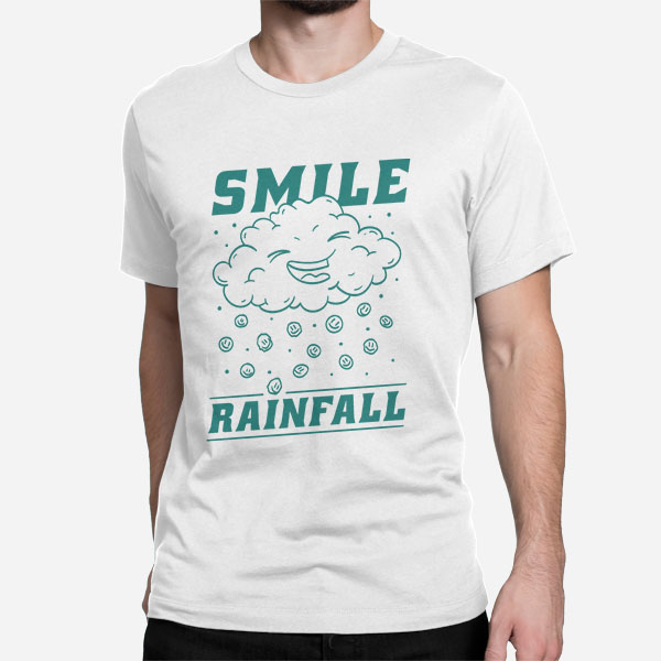 Moška kratka majica Smile rainfall
