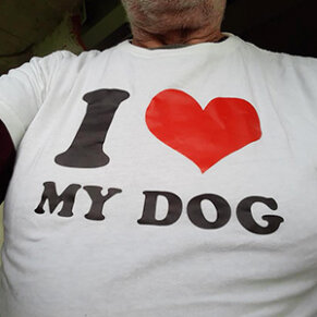 I love my dog I love my dog