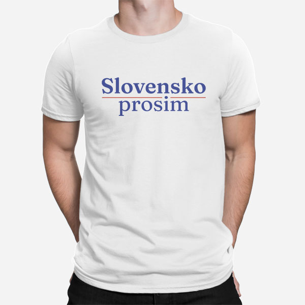 Moška kratka majica Slovensko prosim