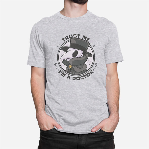 Moška kratka majia Trust Me I’m a Plague Doctor